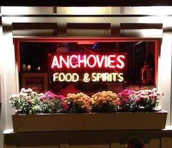 Outside of Anchovies Bar